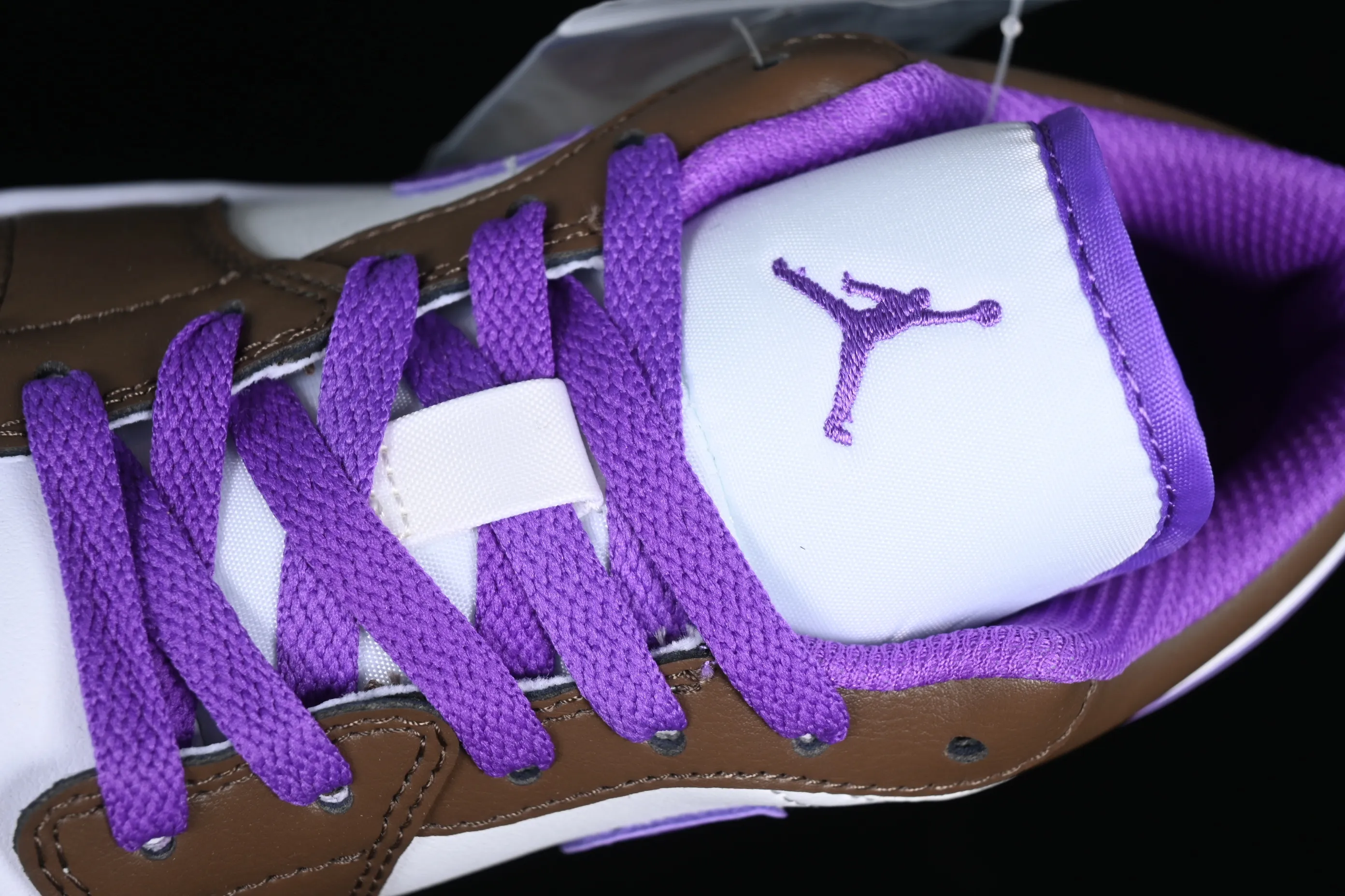 All categories Air Jordan Jordan series basketball shoes Air Jordan 1 Low Z version Air Jordan 1 Low "Palomino" AJ1 Joe 1 Mocha Purple Low-top cultural basketball shoes 553560-215